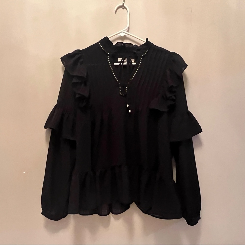 FINAL
PRICE Free Generation Ruffled Blouse - Picture 2 of 7